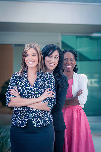 istock Three business women standing confidently - II 452702993