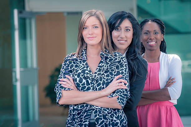 istock Three business women standing confidently - IV 452703079