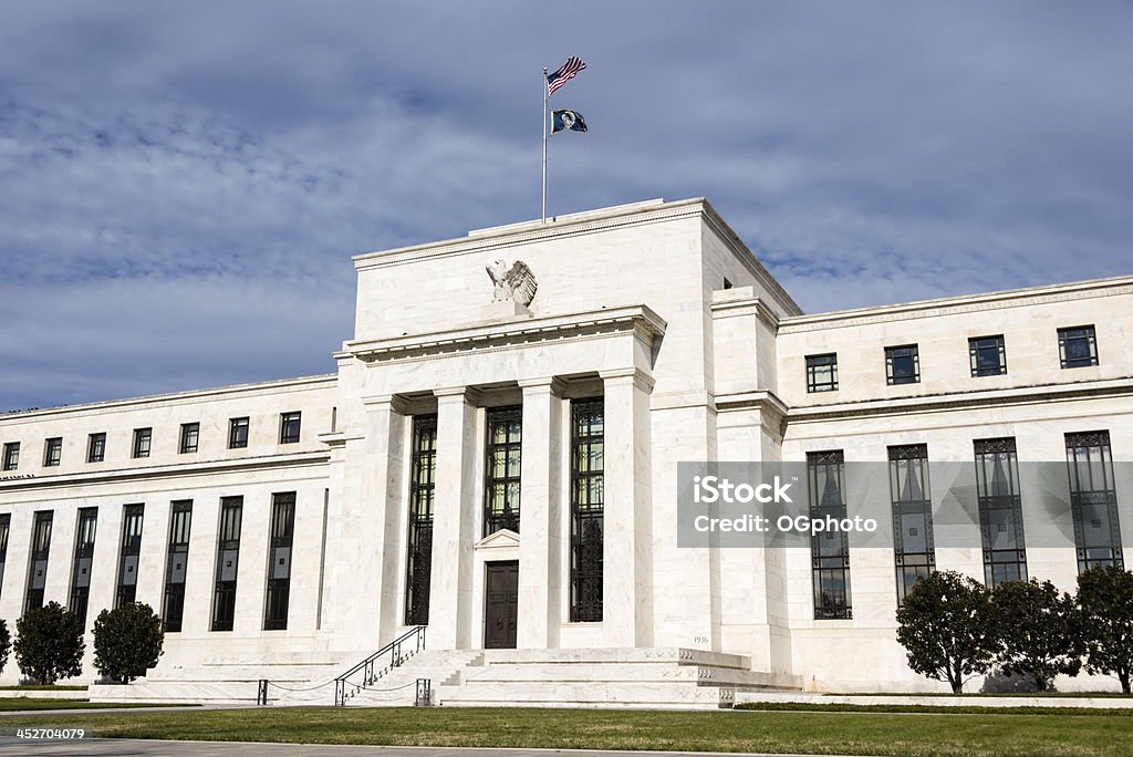 US Federal Reserve in Washington DC -XXXL US Federal Reserve building in Washington DC Federal Reserve Building - Washington DC Stock Photo
