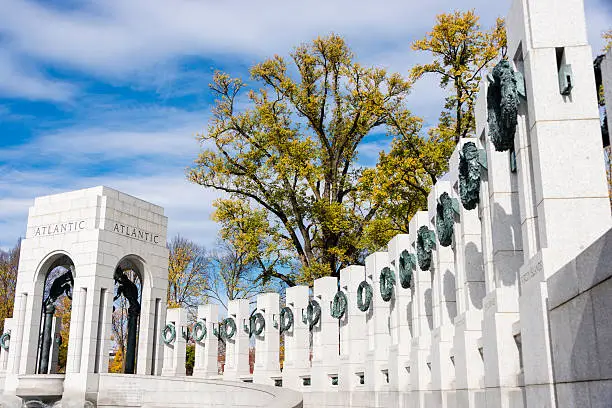 Photo of World War II Memorial in Washington DC -XXXL