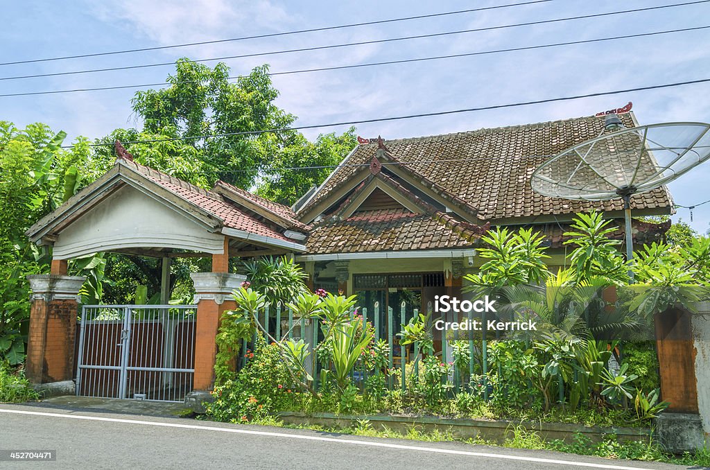 Typische Haus im Dorf Noth Bali, Indonesien - Lizenzfrei Armut Stock-Foto