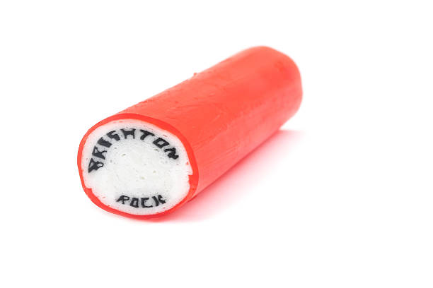 istock Stick of Brighton rock 452704597