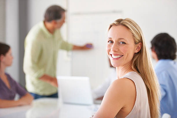 istock Content with her career and team 452716109