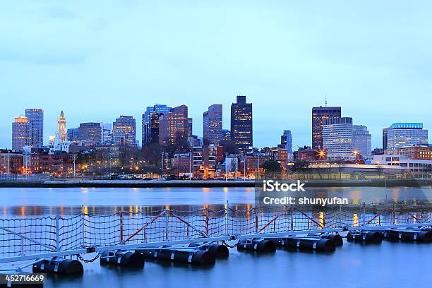 Boston Seaport Stock Photo - Download Image Now - Boston - Massachusetts, City, Commercial Dock