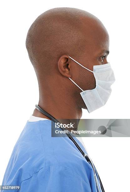 Ensuring You Dont Get Sick Stock Photo - Download Image Now - Side View, Surgeon, Adult