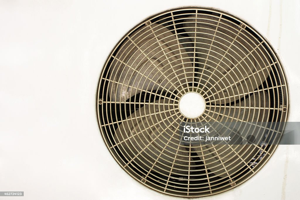 Ventilador do condensador. - Foto de stock de Avac royalty-free