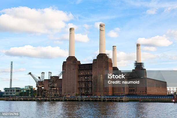 Battersea Power Station Stock Photo - Download Image Now - Battersea Power Station, Art Deco, Abandoned