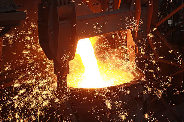istock red-hot molten steel 452725443