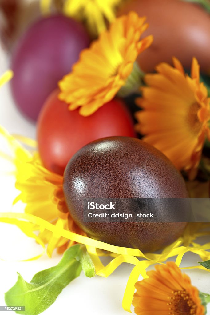 Ovos coloridos - Royalty-free Alimentação Saudável Foto de stock