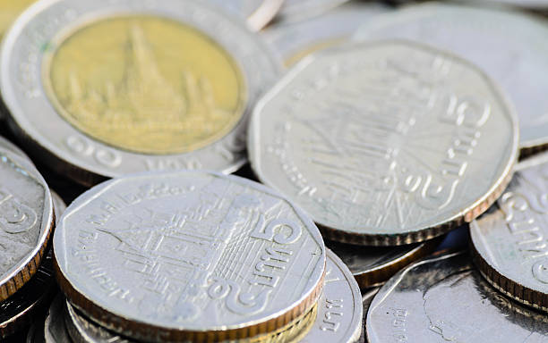 istock Zoom View of Thai Coin 452730625