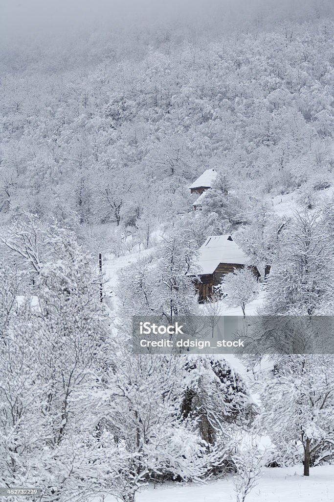 Winterlandschaft - Lizenzfrei Baum Stock-Foto