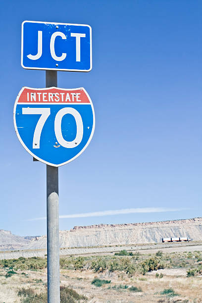 istock Truck on I-70 452732333