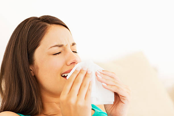 istock Woman About To Sneeze 452734183