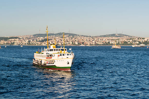 istock Tourist boat floats along the Bosphorus 452734365