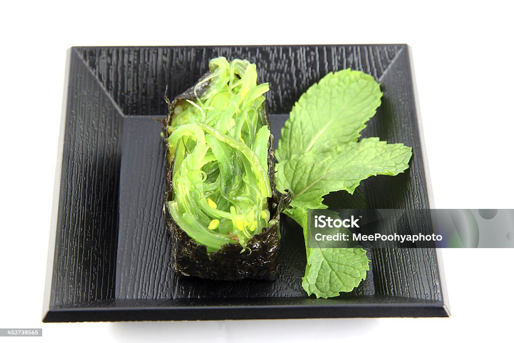 Sushi made from nori na placa. - Royalty-free Alga Foto de stock