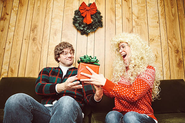istock Christmas Sweater Gift Giving 452738799