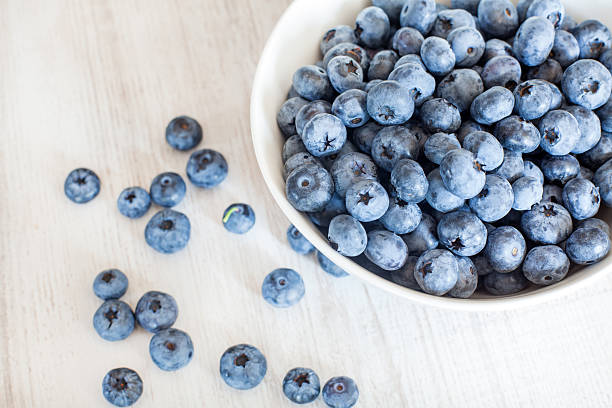 istock White bowl cup with fresh ripe blueberries 452740213