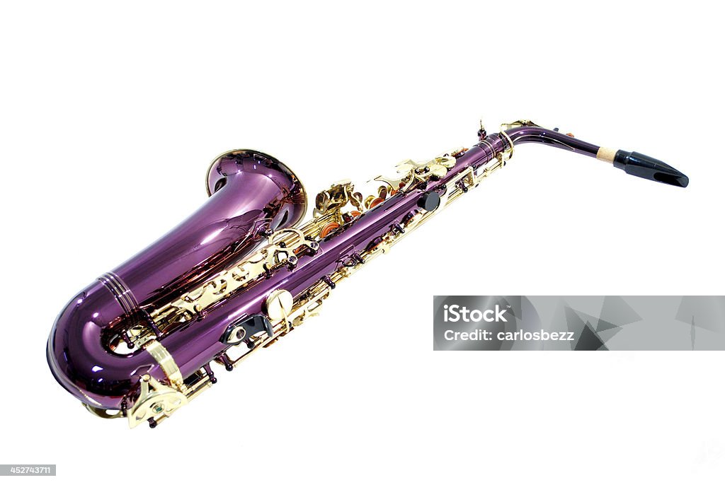 Violet sax - Photo de Saxophone alto libre de droits