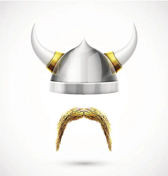Vector illustration of Viking accessories