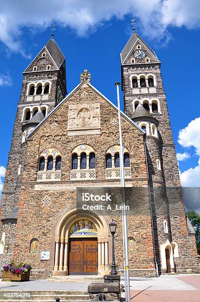 Parish Church Of Clervaux In Lussemburgo - Fotografie stock e altre immagini di Ambientazione esterna - Ambientazione esterna, Architettura, Benelux