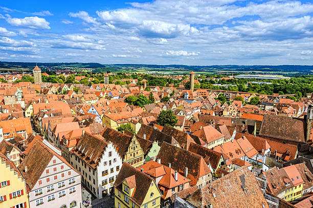 istock View over Rothenburg 452762443