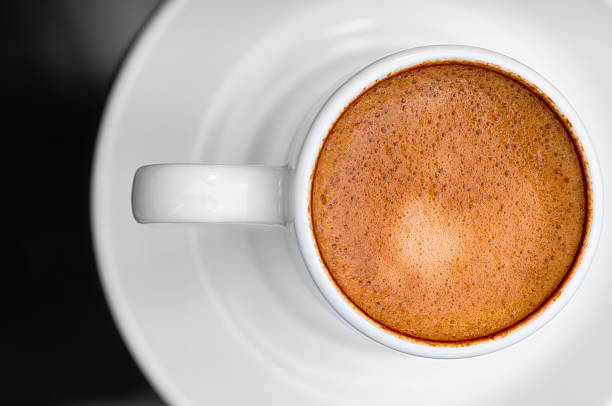 istock Macro close up studio shot of an espresso cup coffee 452762517