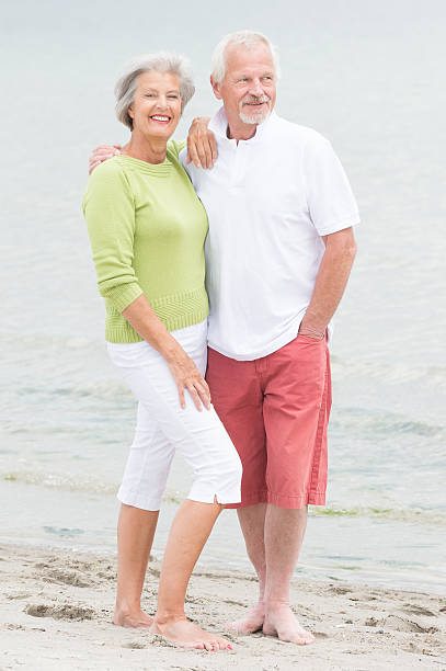 istock Senior couple at the beach 452765735