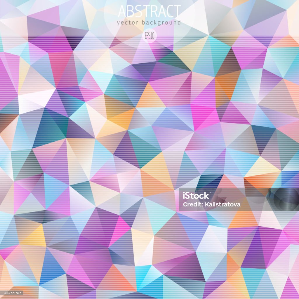 Abstract Triangle Pattern Stock Illustration - Download Image Now ...
