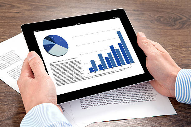 istock A businessman holding a digital tablet 452771919