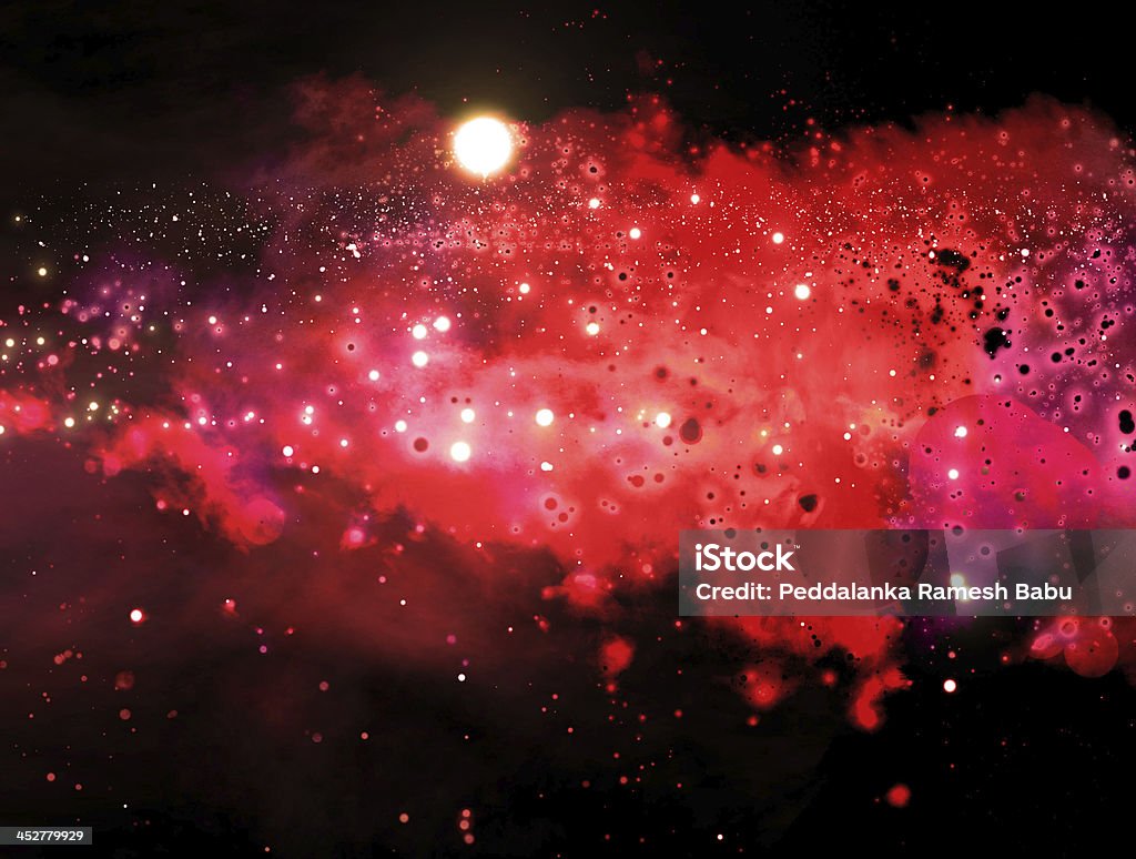 Galáxia no Espaço - Royalty-free Abstrato Foto de stock