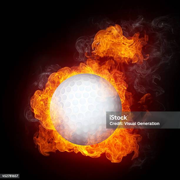 Bola De Golfe - Fotografias de stock e mais imagens de Bola - Bola, Bola de Golfe, Branco