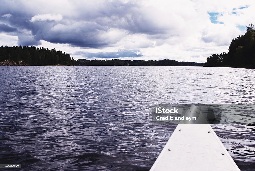 Piragüismo en el lago Foxen - Foto de stock de Canoa libre de derechos