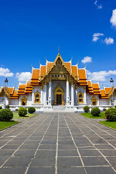 istock Marble temple in Bangkok 452785853