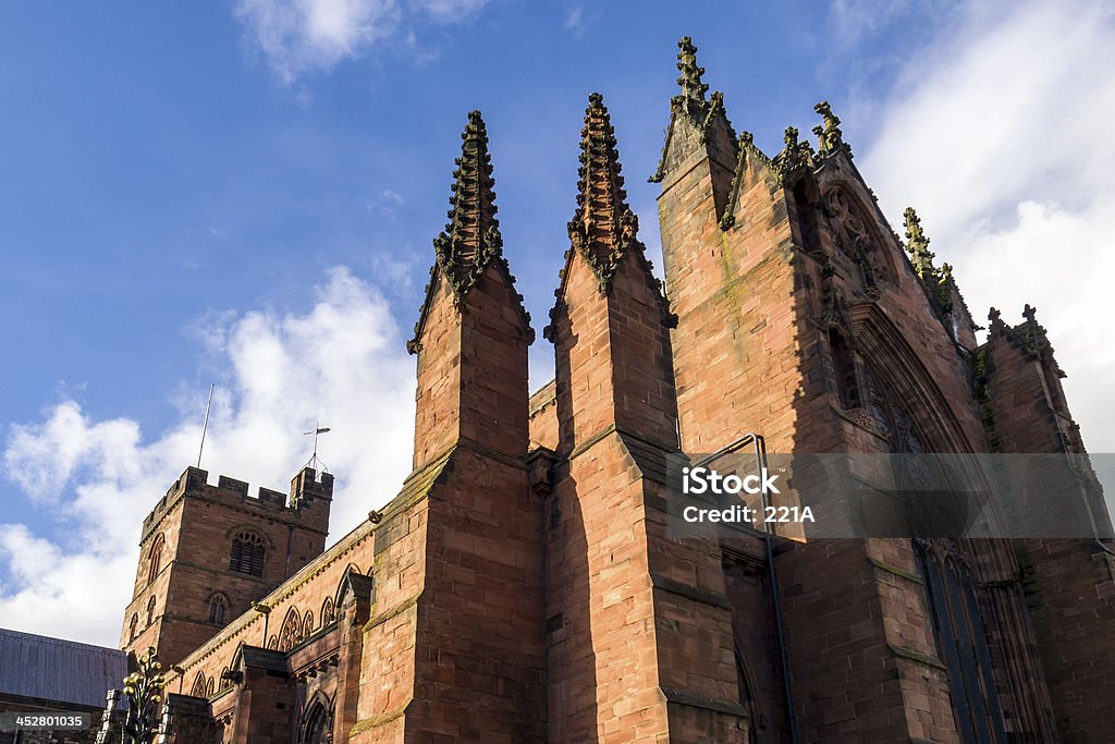 Carlisle Cattedrale-Da sud-est - Foto stock royalty-free di Carlisle