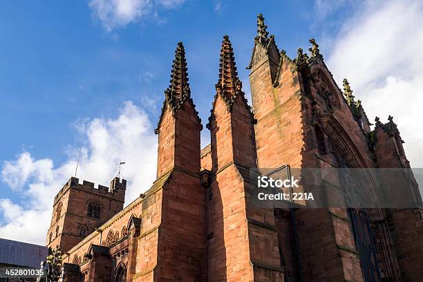 Carlisle Cattedraleda Sudest - Fotografie stock e altre immagini di Carlisle - Carlisle, Regno Unito, Architettura