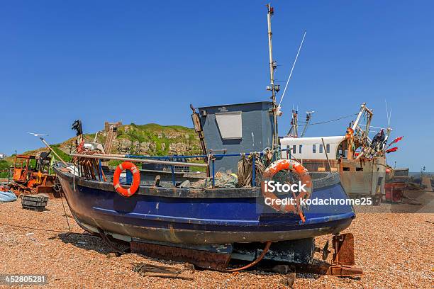 Traineira - Fotografias de stock e mais imagens de Antigo - Antigo, Ao Ar Livre, Canal - Mar