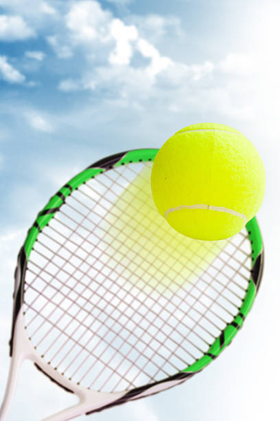 istock Tennis ball and racket 452806367