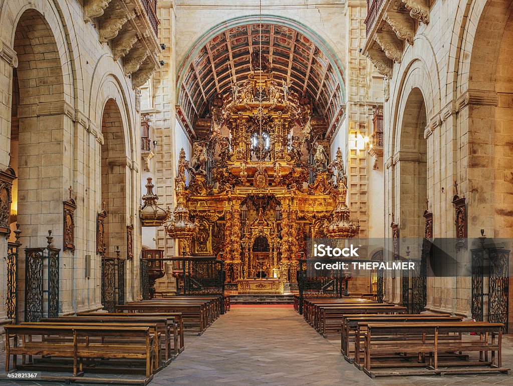 Chiesa della Galizia - Foto stock royalty-free di Santiago de Compostela