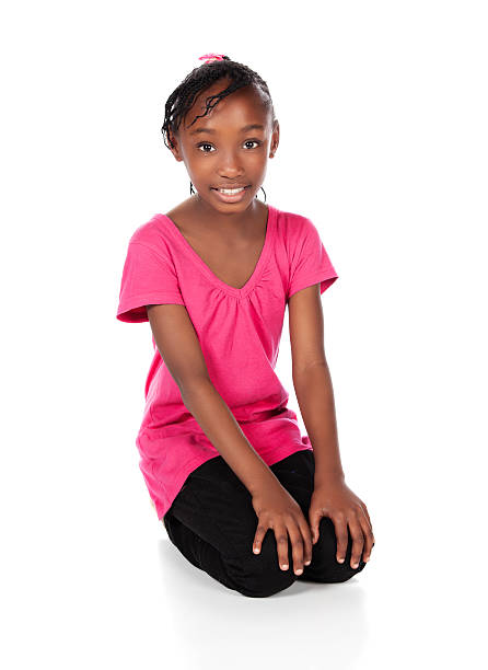 istock Cute african girl 452954045