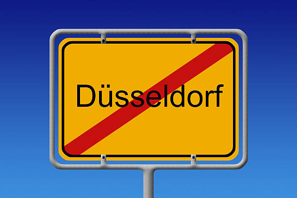 istock City Sign Dusseldorf 452962421