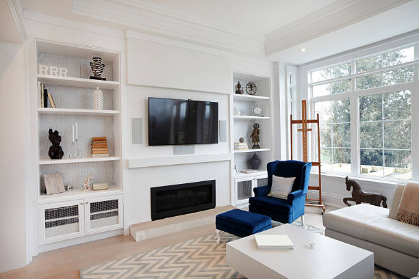 istock Remodeled Luxurious Living Room 452965623