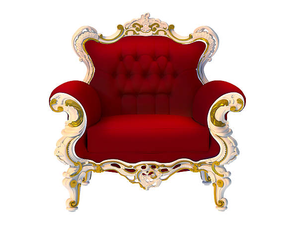 istock red classic luxury chair 452969243