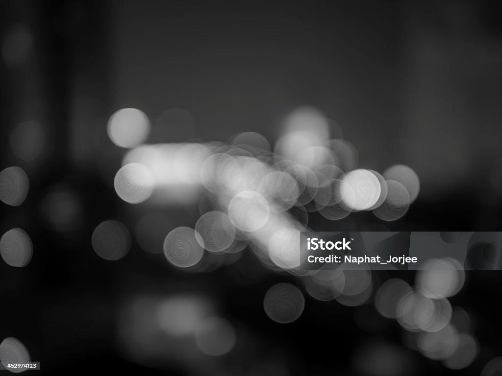 Blurred abstract black and white background Abstract bokeh background  (black and white shot) / Vector illustration Abstract Stock Photo