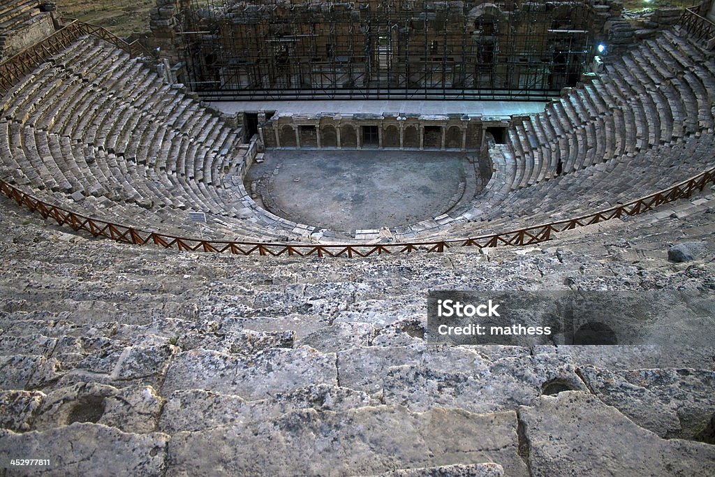First Amphitheaters Ancient Amphitheater Stock Photo - Download Image Now - Amphitheater ...
