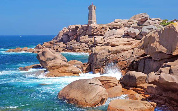 istock Lighthouse called  Mean Ruz near Ploumanach 452982683