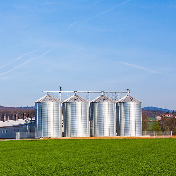 istock silo in beautiful landscape 452984735