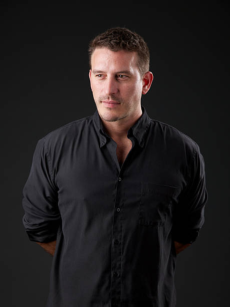 istock Portrait of man with blank expression 452992203