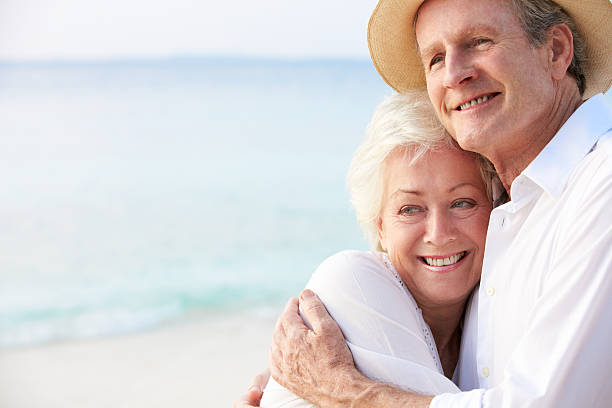 istock Affectionate Senior Couple On Tropical Beach Holiday 452997643