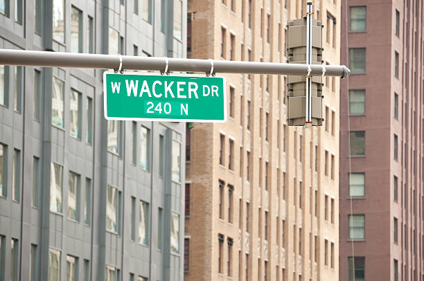 istock Wacker Drive Street Sign. 452997745