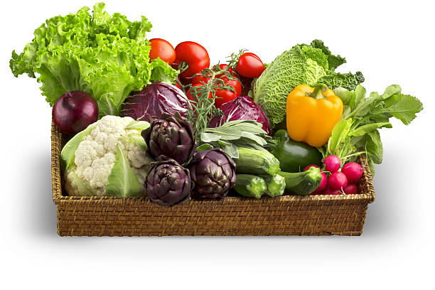 istock wicker basket of fresh vegetables 452998109